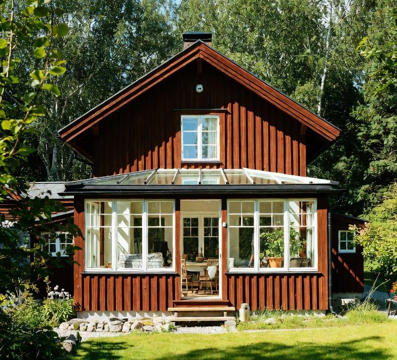scandinavisch wonen buiten