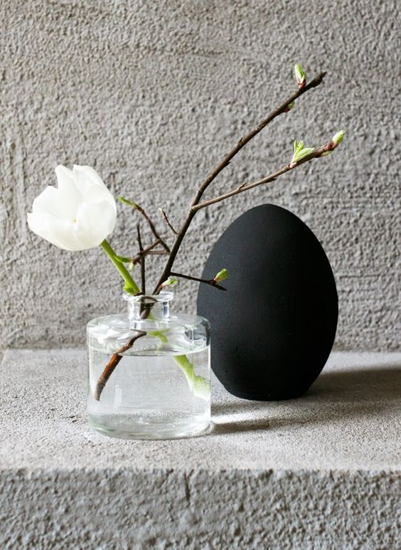 Scandinavische paasdecoratie