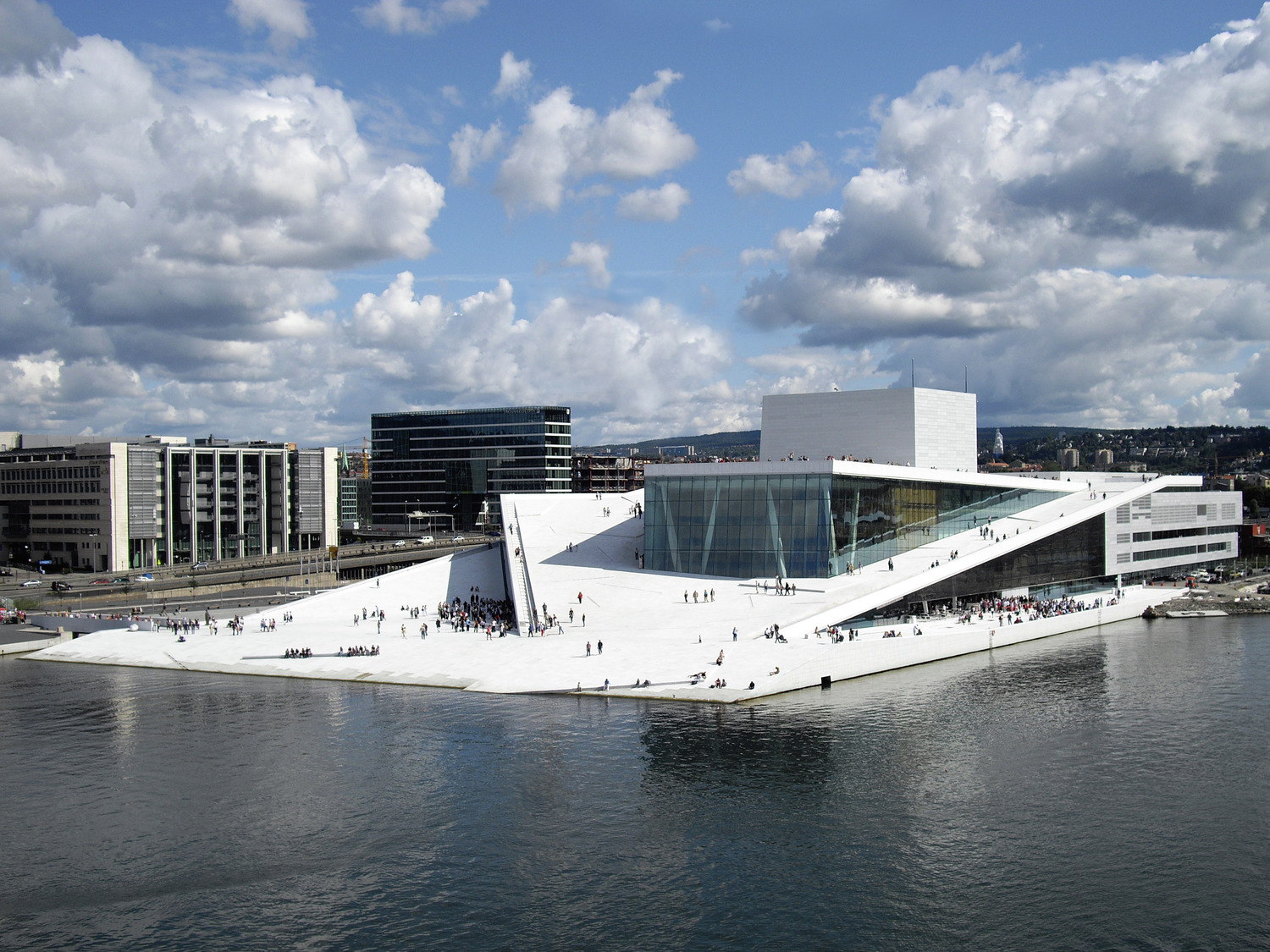 Operagebouw in Oslo