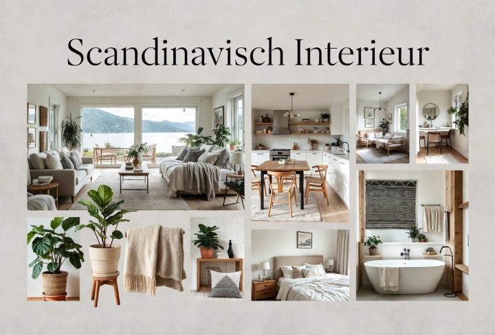 scandinavisch interieur moodboard